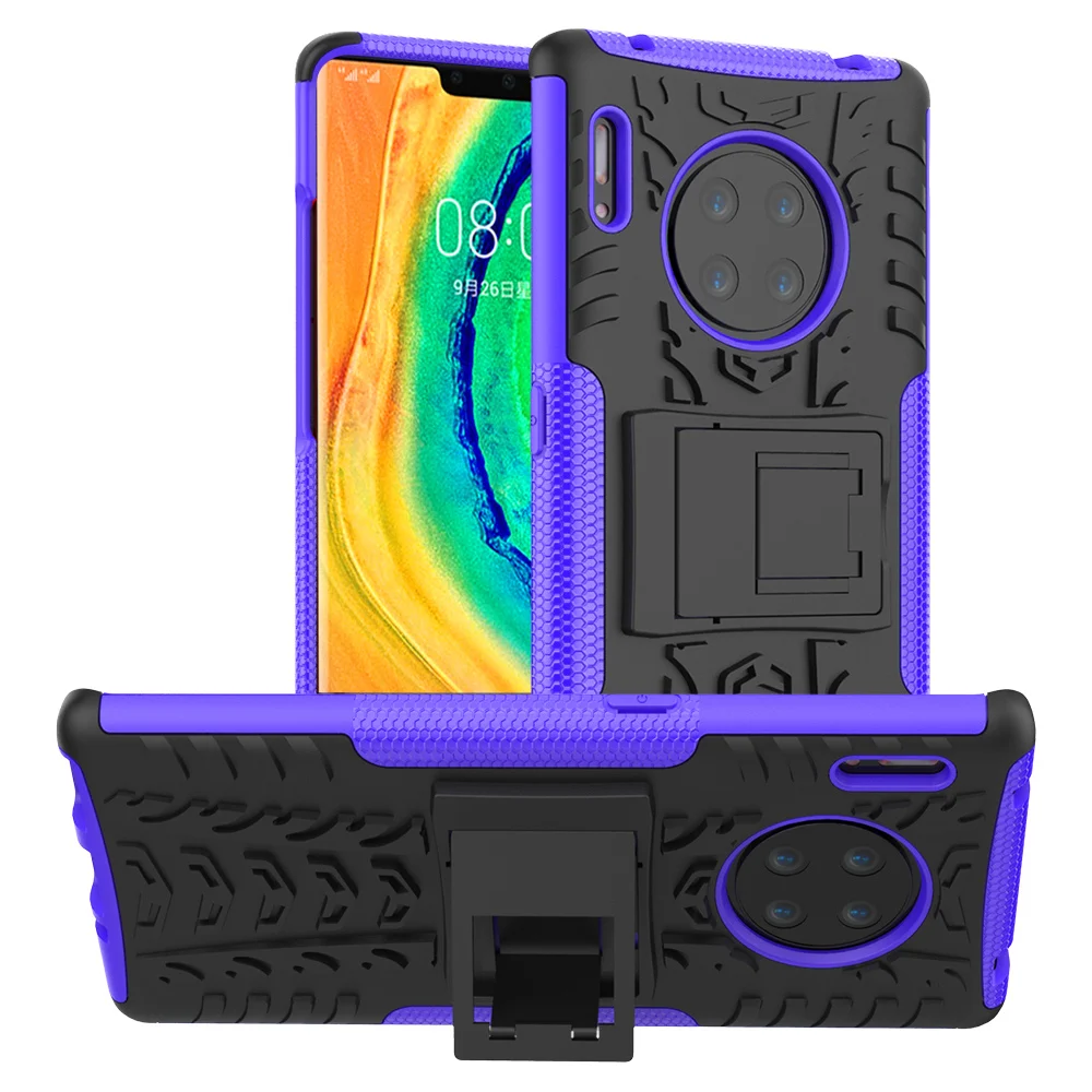 Для huawei mate 30 Pro 30 Lite, гибридный противоударный чехол из ТПУ+ ПК, чехол-подставка для телефона huawei Nova5i Pro P20 Lite чехол
