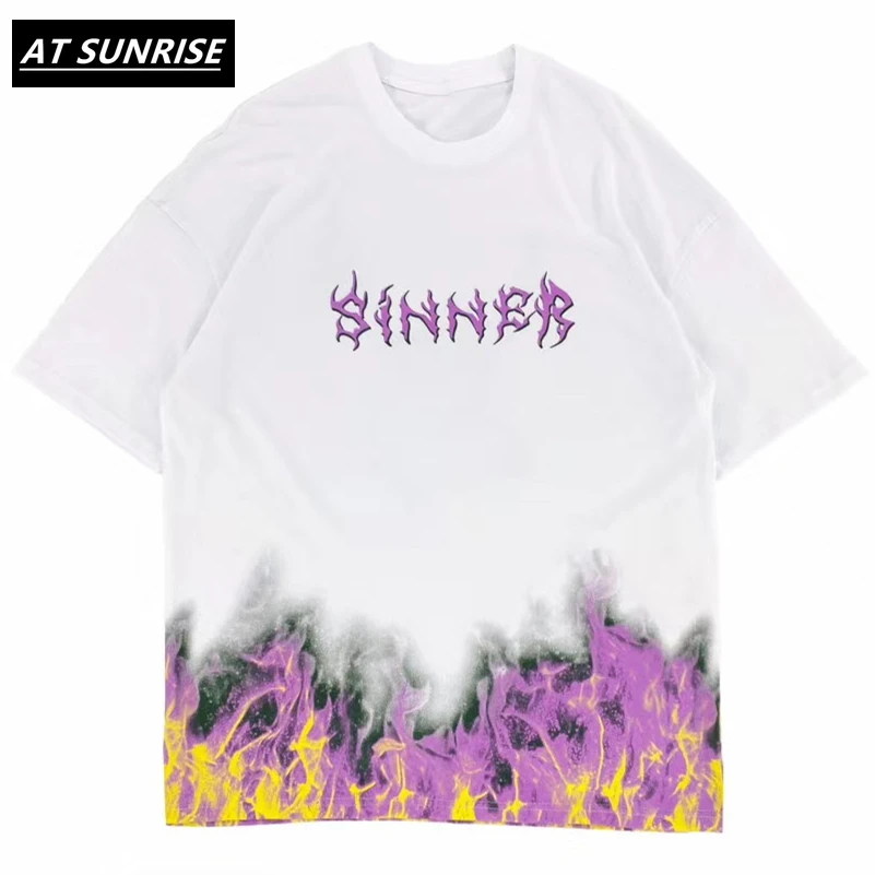 Уличная футболка с принтом бабочки в стиле хип хоп Мужская Футболка Harajuku