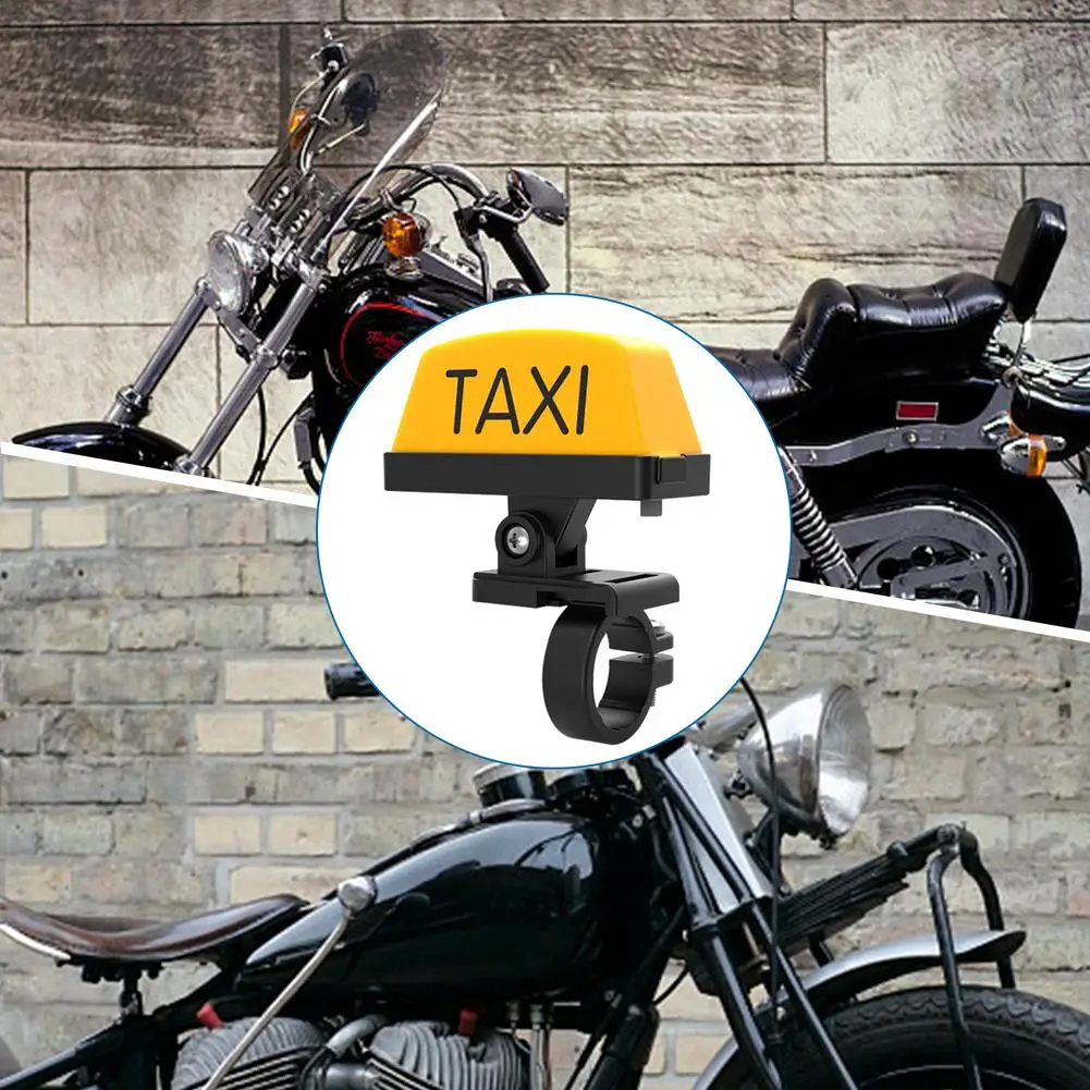 Motocicleta Taxi Aviso LED Light, Modificado Decoração