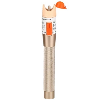 

Golden 10Km Red Light Source Fiber Tester Pen 10MW Visual Fault Locator Compliant St Fc Sc Connector