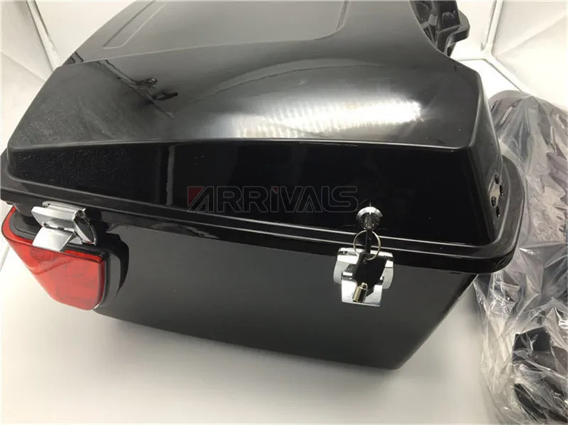 Задняя коробка мотоцикла хвост чемодан багажник чехол Toolbox подходит для Harley Electra Glide