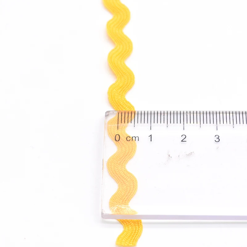 25 м многоцветная Ric Rac лента зигзаг кружевная отделка лента 5 мм Подарочная упаковка лента для вечерние украшения DIY отделка Кружева для ремесла
