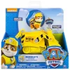 rubble with box