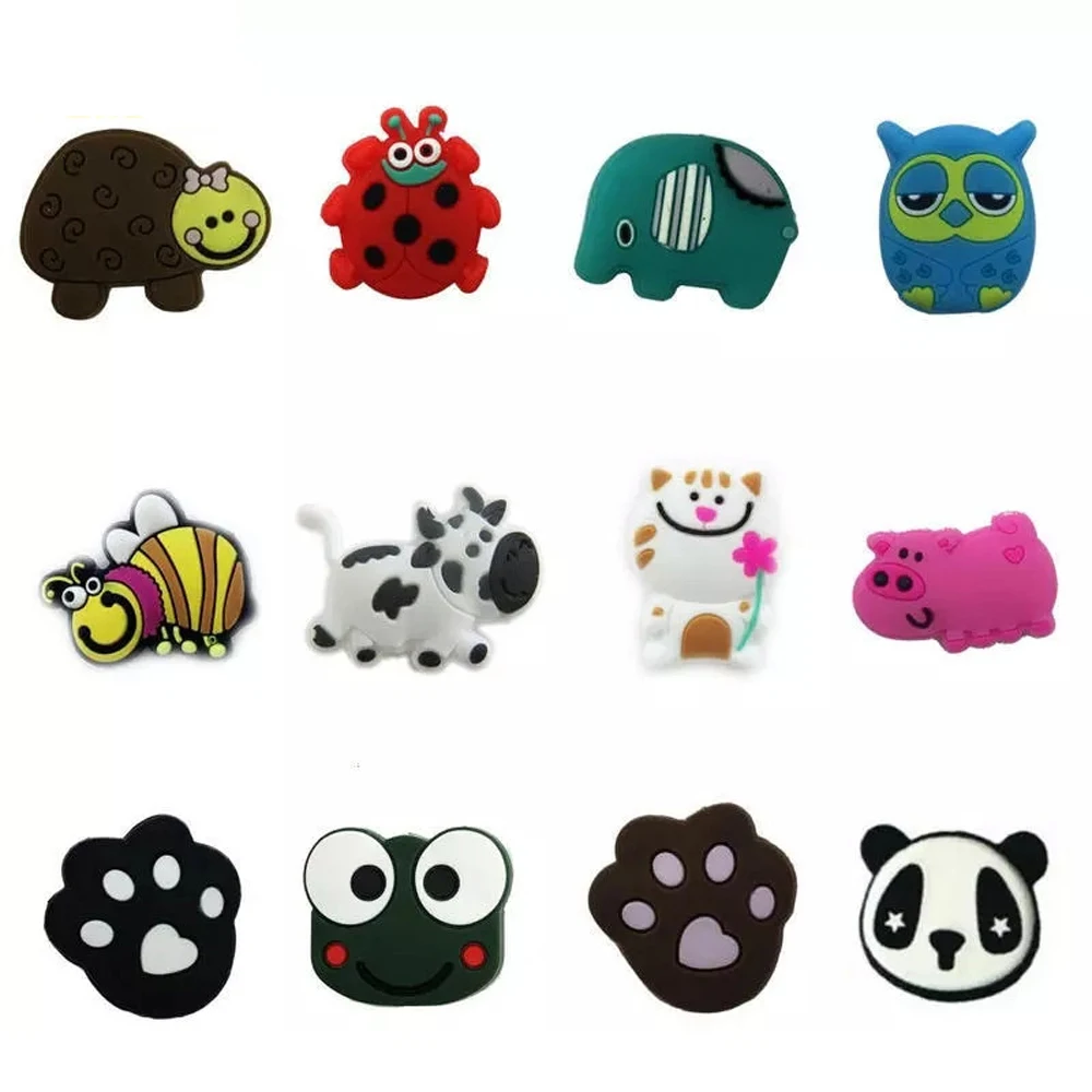 

1pcs New Lovely Cartoon Tennis Racket Vibration Dampeners Silicone Anti-vibration Tennis Racquet Shock Absorber