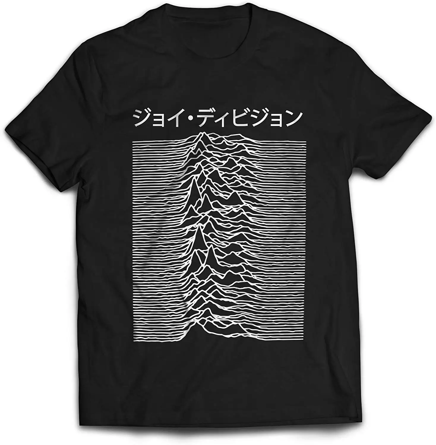 Японская футболка для мужчин и женщин Joy Division используется на неизвестных удовольствия футболка мода классический стиль