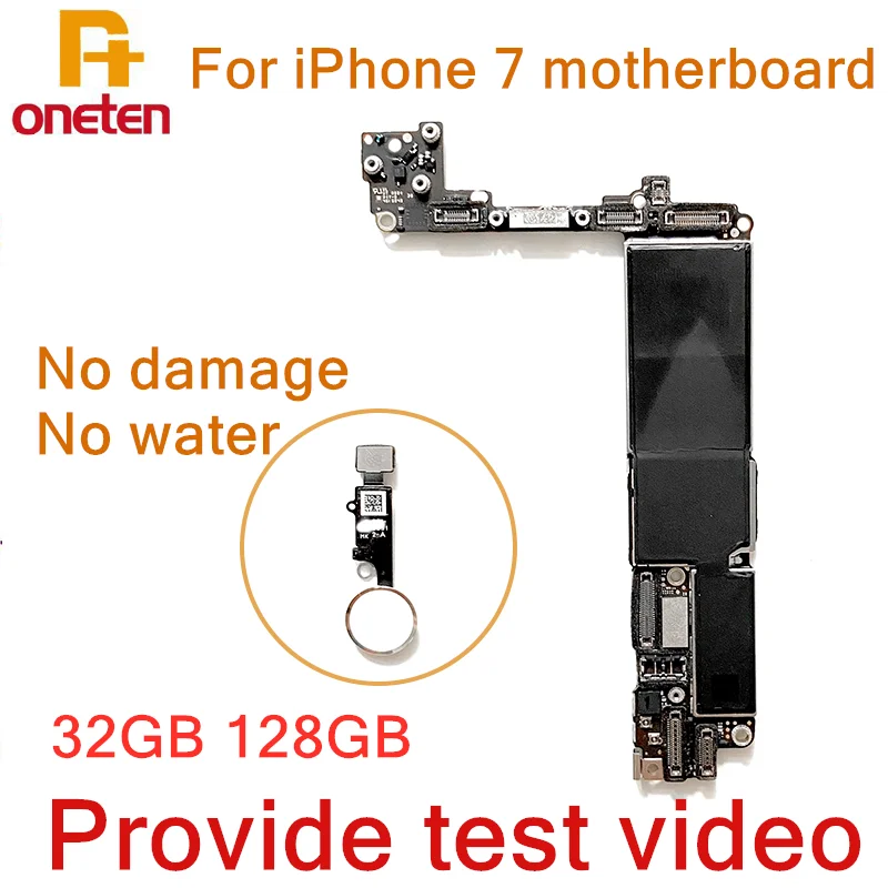 Высококачественная материнская плата для iPhone 7G 7Plus хорошо работающая iCloud