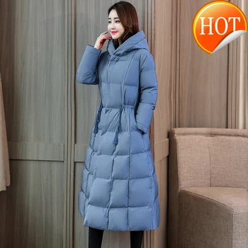 

Jacket Women Winter Hooded Parka Women Clothes 2020 Korean Long Coat Female Jacket Vintage Parkas Chaqueta Mujer MY3626