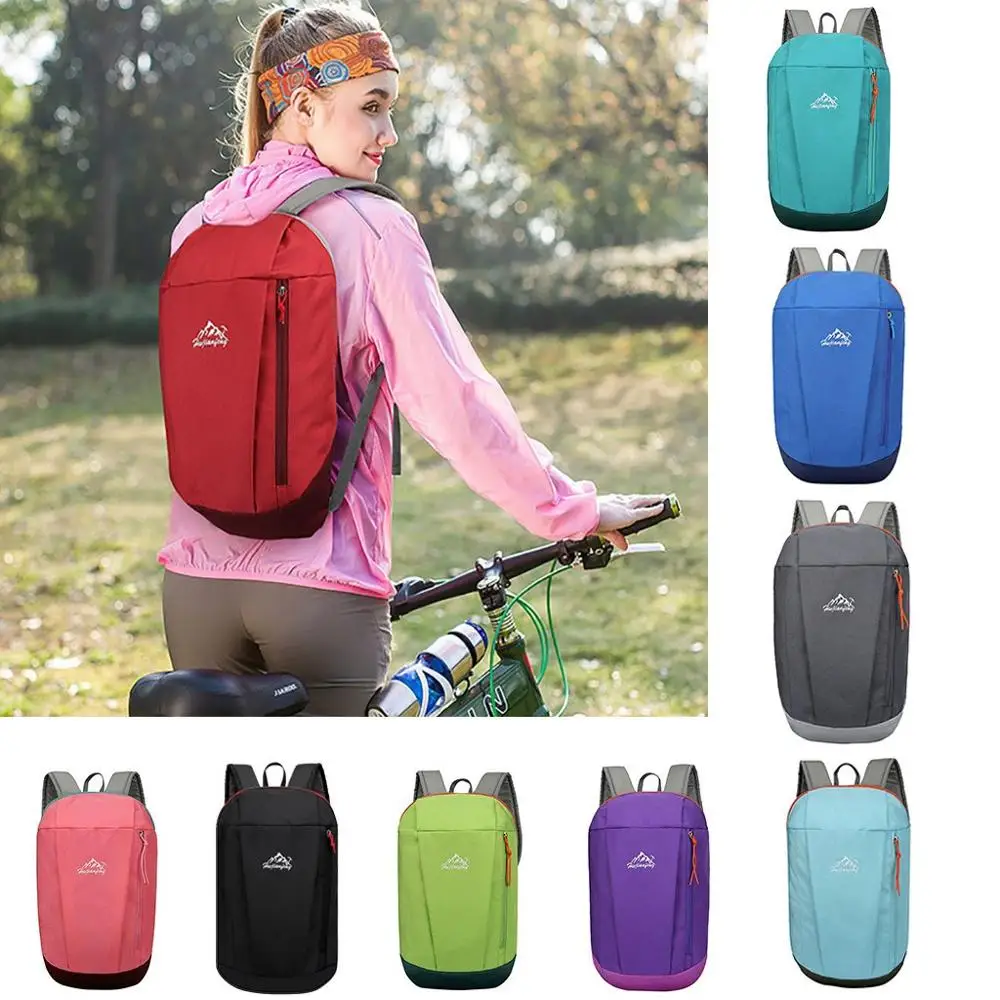 

Casual unisex bag Polyester outdoor backpack Portable mountaineering bag Sports backpack Solid color travel bag Dropship Y930