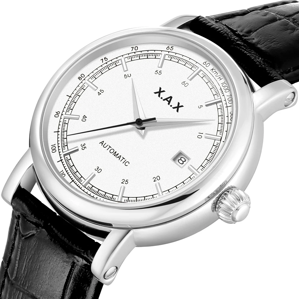 Tanie Markowe męskie zegarki Auto Movement zegarki wodoodporne męskie duże zegarki marki Swiss Design