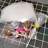 LBSISI Life 200pcs Small Long Transparent Plastic Bag Clear Top Open Food OPP Bags Lollipop Pen Gift Cookie Packaging Packing 6