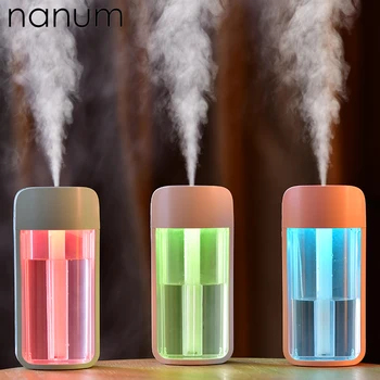 

New Aroma Essential Oil Diffuser F1 Humidifier 250ml Air Purifier LED Night Light USB Mini Fogger Car Air Freshener