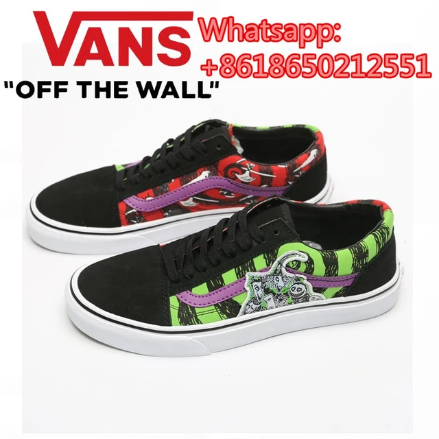 nightmare before christmas old skool vans