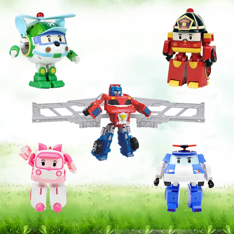 

Intelligence Assembling Robot Transformation Inertia Tractors Equipped with Perley Deformation Robot Children Hot Selling Toy