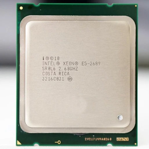 Процессор Intel Xeon E5 2689 LGA 2011 2 6 ГГц 8 ядер 16 потоков CPU лучший процессор X79|Процессоры|