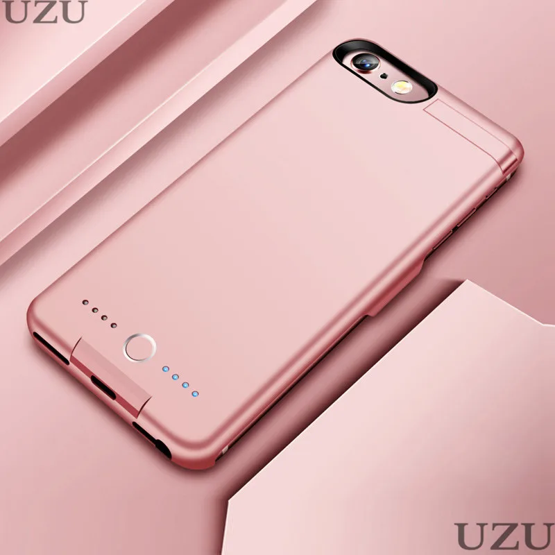 

8000mah high power bank charger case for iphone 6 6s 7 8 plus external portable wirless charging cover for iphone 6 6s 7 8 plus