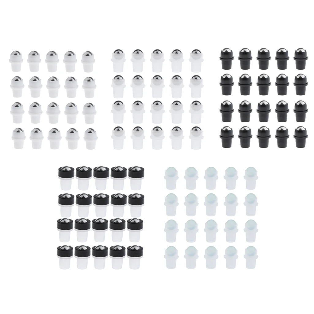 Roller Balls for Essential Oils Fitments to Turn EO Bottles into Roller Bottles 20 Pack
