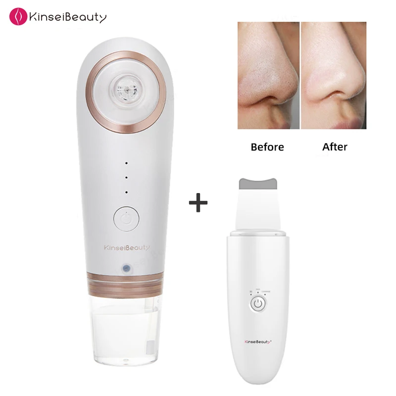 Электрический вакуумный очиститель пор для лица удаление черных точек водная