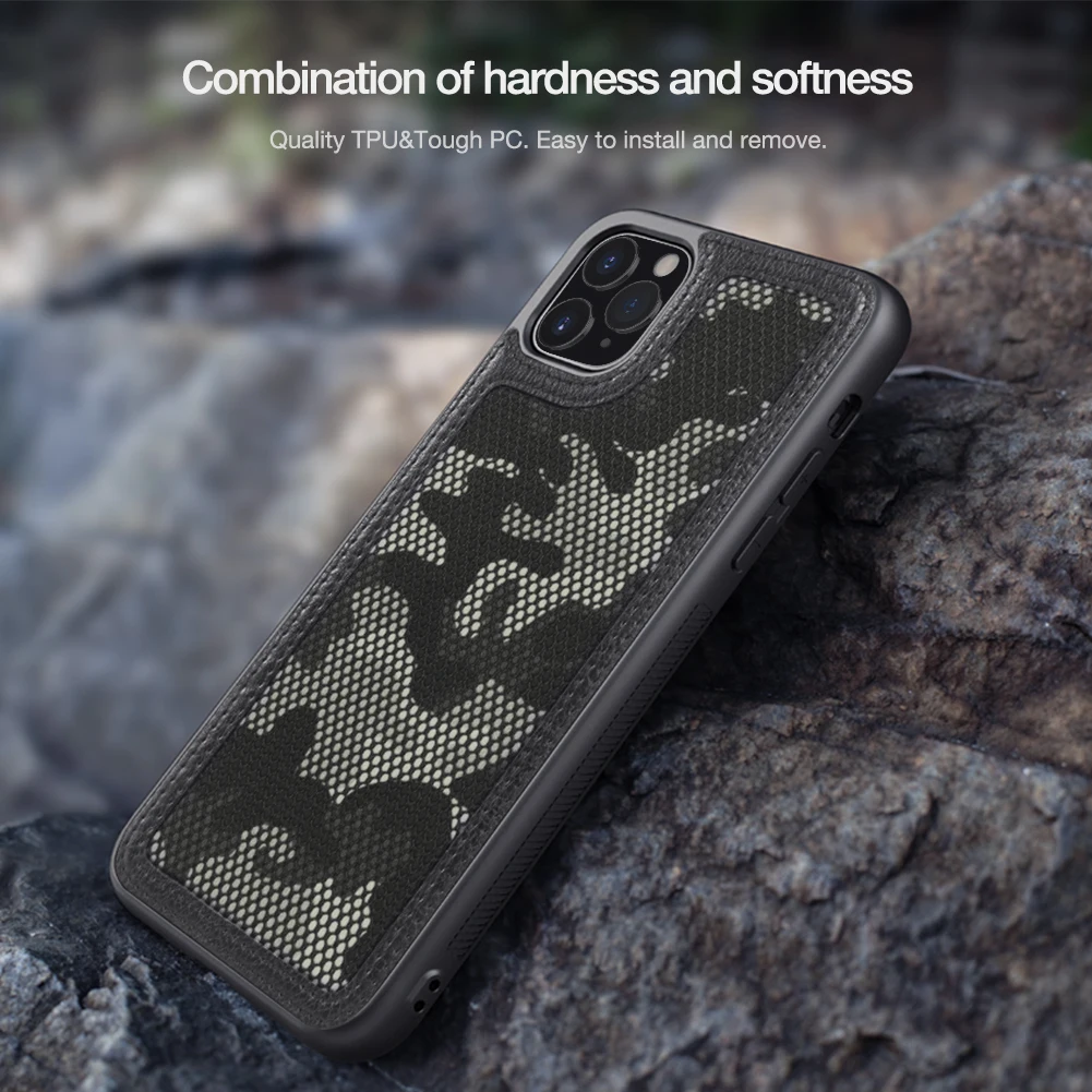 Для iPhone 11 Pro Max чехол NILLKIN Striker чехол PC светоотражающий спортивный стиль задняя крышка для Apple iPhone 11 PRO MAX/11 PRO/11 чехол