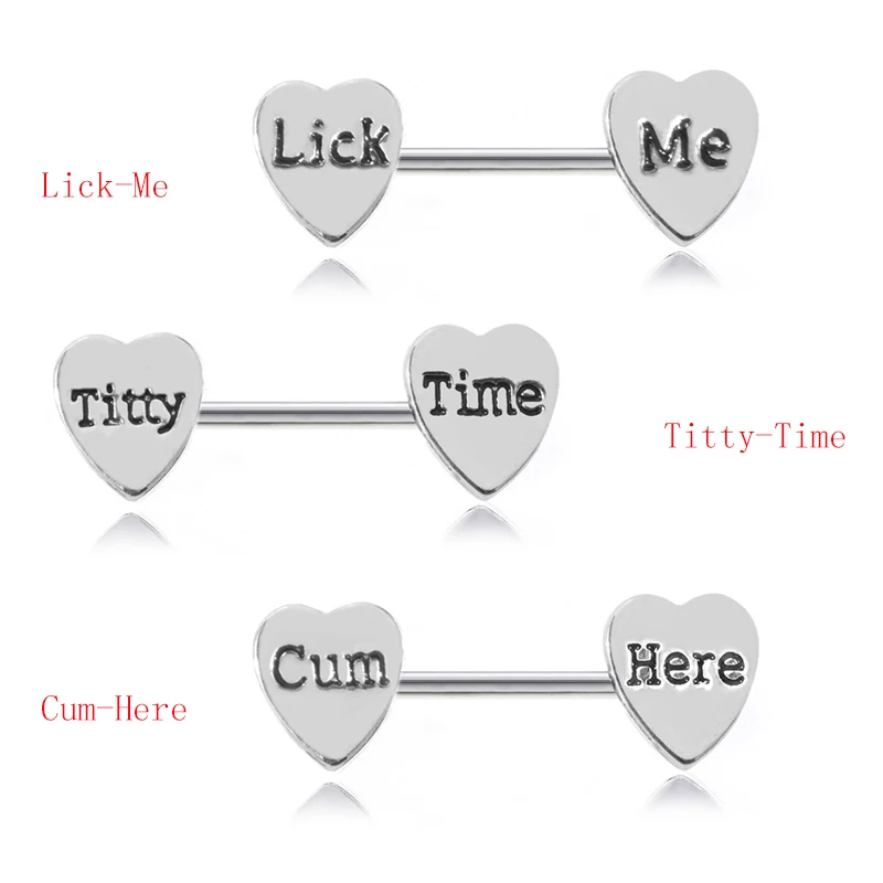 1PCS Trendy Stainless Steel Nipple Rings Piercing For Women Sexy Barbell Heart Cover Jewelry Body | Украшения и аксессуары
