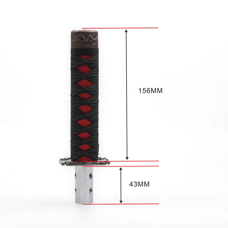 Универсальная автомобильная 12 мм отверстие самурайский меч рычаг переключения - Фото №1