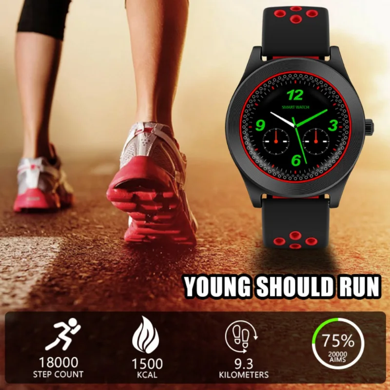 Умный Браслет Шагомер монитор здоровья спортивный браслет часы Smartwatch, поддержка sim-карты