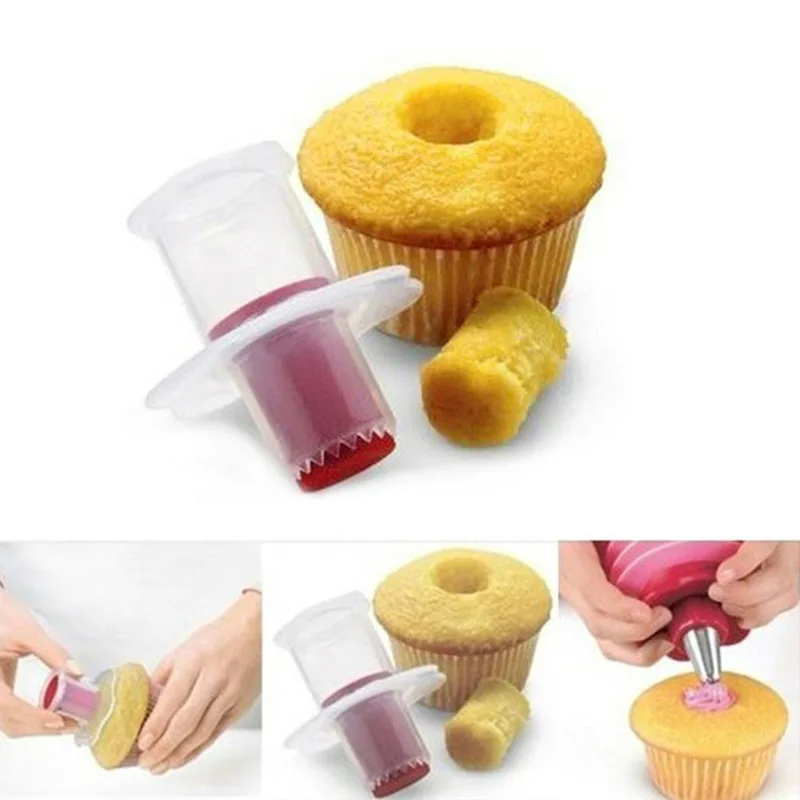 

Silicone Mold Cake Digger Cake Core Remover Cake Cookie Core Remover DIY Creative Western Point Mould Baking Cake Tool Molds