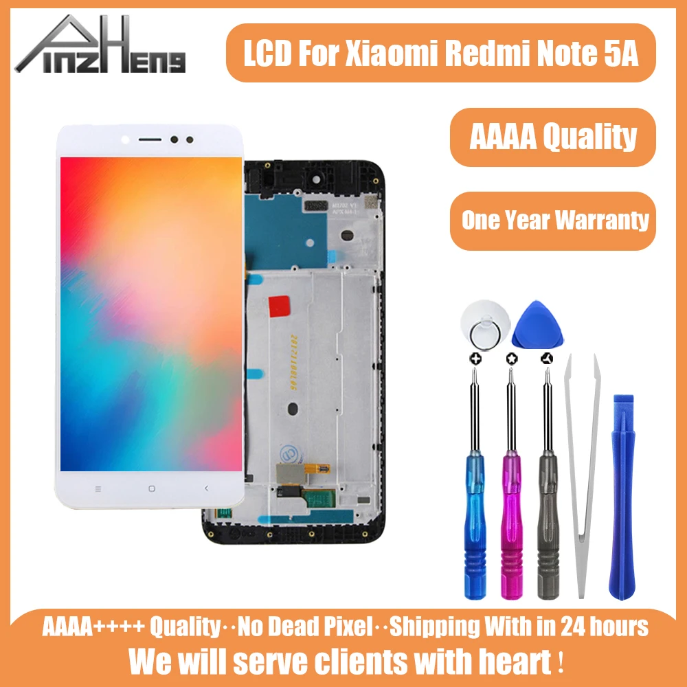 

PINZHENG Original LCD For Xiaomi Redmi Note 5A Display Screen LCD Digitizer Assembly LCDS For Xiaomi Redmi Note 5A Display