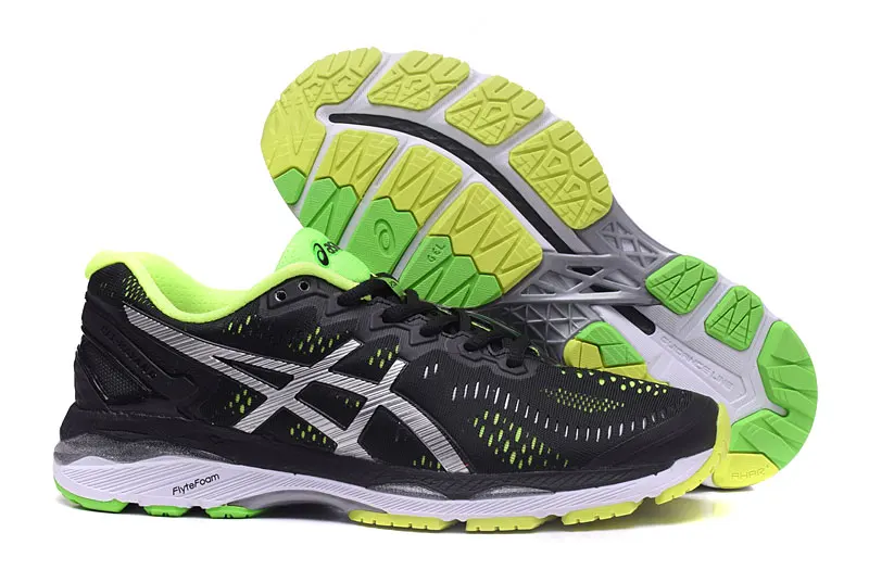 Новое поступление официальный ASICS GEL-KAYANO 23 T646N мужские кроссовки спортивная обувь кроссовки Удобная уличная спортивная обувь Hongniu