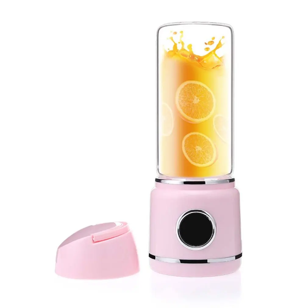 

6-leaf USB Charged 420ML Portable Juice Press Juice Extractor USB Rechargeable Smart Healthy Juice Cup
