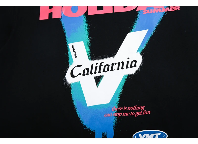 Хип-хоп футболка с большим буквенным принтом «California», Мужская футболка Харадзюку с коротким рукавом, летняя Уличная Повседневная футболка, футболка, Топ
