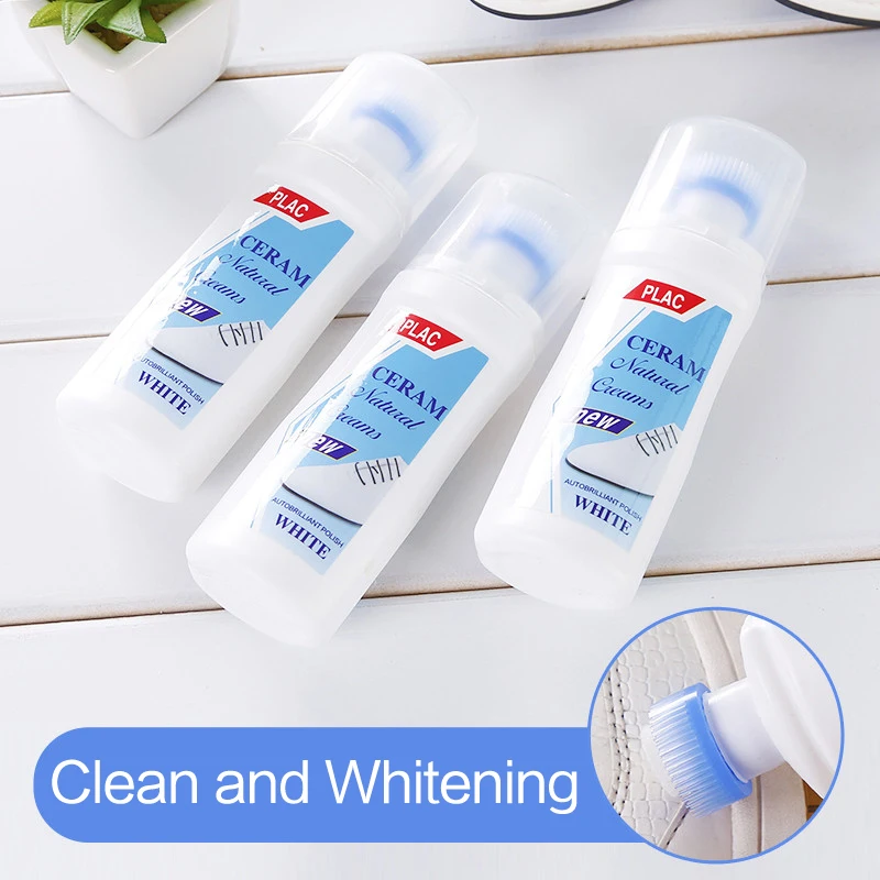 White Shoes Cleaner Polish Cleaning Tool For Casual Leather Shoe Sneakers Shoe Brushes Spong Supplies Magic Refreshed