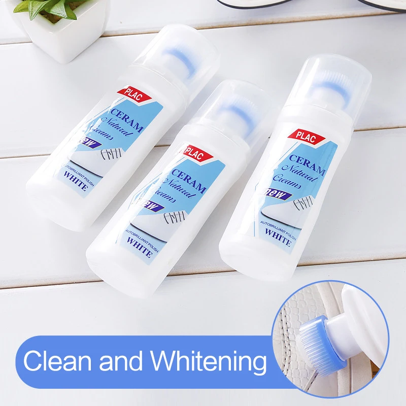 1PC New White Shoe Whitener Artifact White Shoe Cleaner For Casual Tool  Whiten Cleaning Shoe Sneakers Refreshed Leather - AliExpress
