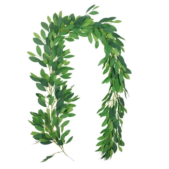 

Azalea Rattan Ging Decoration Photography Props Wedding Wreath Flower Christmas Garland Home door Decoration