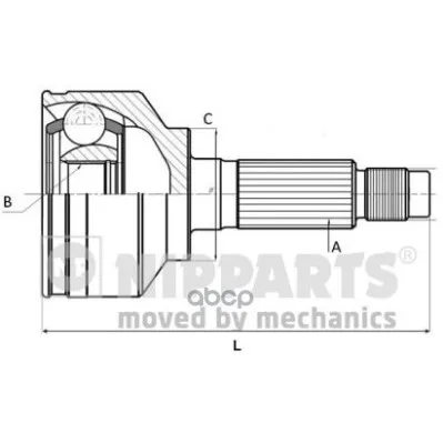 Шрус Nipparts арт. N2821051