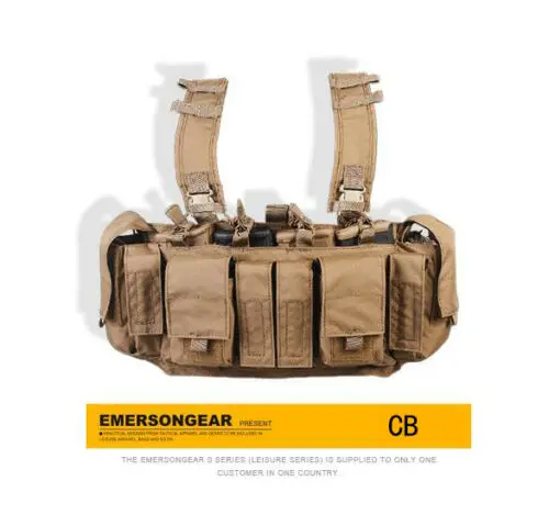 EMERSON MF стиль 500D Нейлон Molle камуфляж жилет UW-IV Тактический нагрудная установка