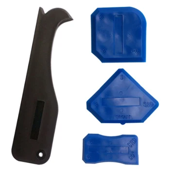 

Squeegees Silicone Sealant Spreader Spatula Scraper Cement Caulk Removal Tool 4pcs/Set