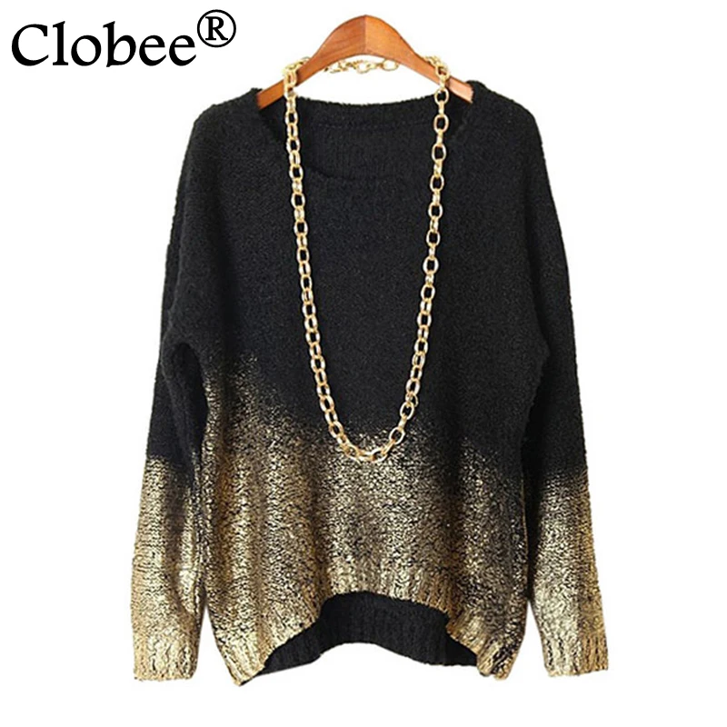 Warm Vetement Femme Women Asymmetrical Hem Knitted Sweater Autumn Pullover 2019 Slouchy Jumper Tops women knitted wear SC656 | Женская
