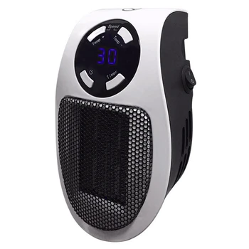 

Space Heater Programmable Wall Outlet Space Heater with Adjustable Thermostat Timer Display for Office Dorm Room US Plug