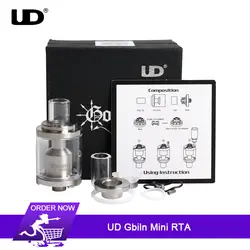 Оригинальный inde Duo RDA танк поддерживает один/двойной/четыре катушки Vape для электронной сигареты squonk box Mod Pk goblin Mini RDTA Pk Lyche RBA