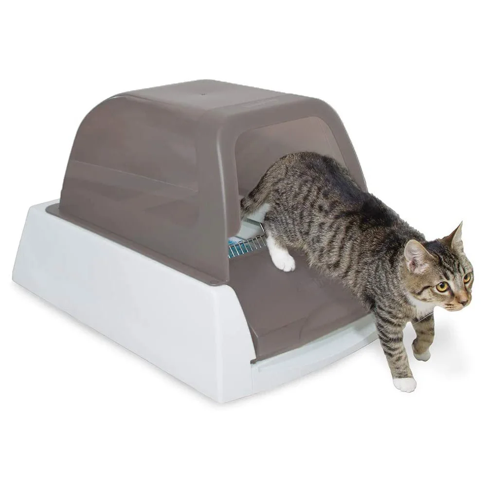 Arena Bandeja Para Gatos Autolimpiable Arenero Gatos Autolimpiable