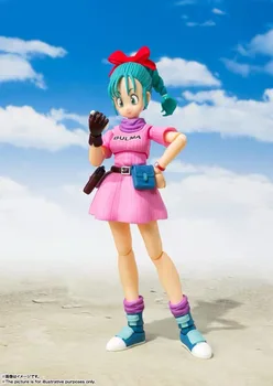 

Original bandai Dragon Ball SHFiguarts Bulma Super Modeling Figure Pvc Action Figurals