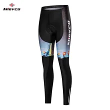 Mieyco весенне-осенняя велосипедная брюки с 3D гелевая накладка Велоспорт Колготки штаны для велосипеда MTB горные велосипедные штаны велосипедные брюки Для женщин