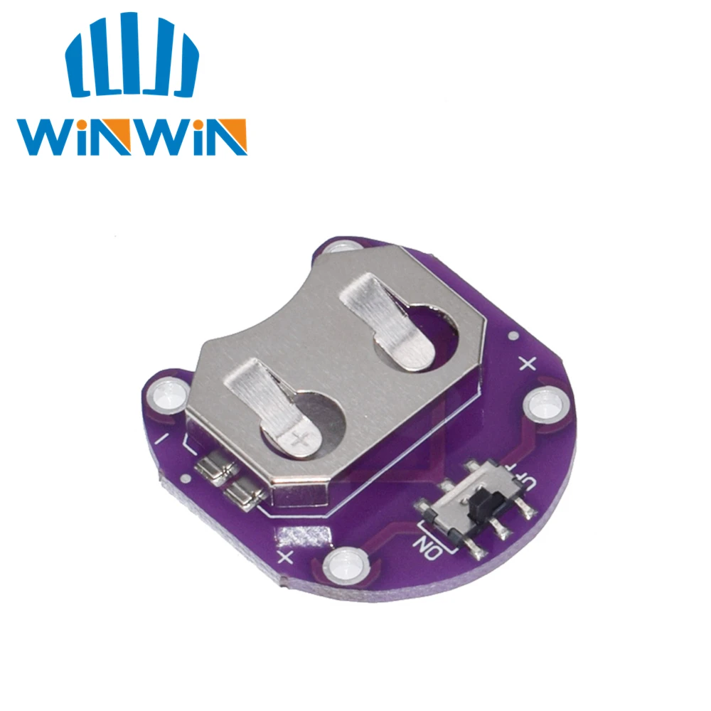 

LilyPad Coin Cell Battery Holder CR2032 Battery Mount Module for arduino Diy Kit