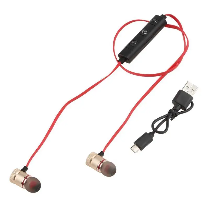 VODOOL Металлические Магнитные адсорбционные спортивные Bluetooth наушники бас стерео наушники-вкладыши беспроводная гарнитура с микрофоном для iPhone Xiaomi