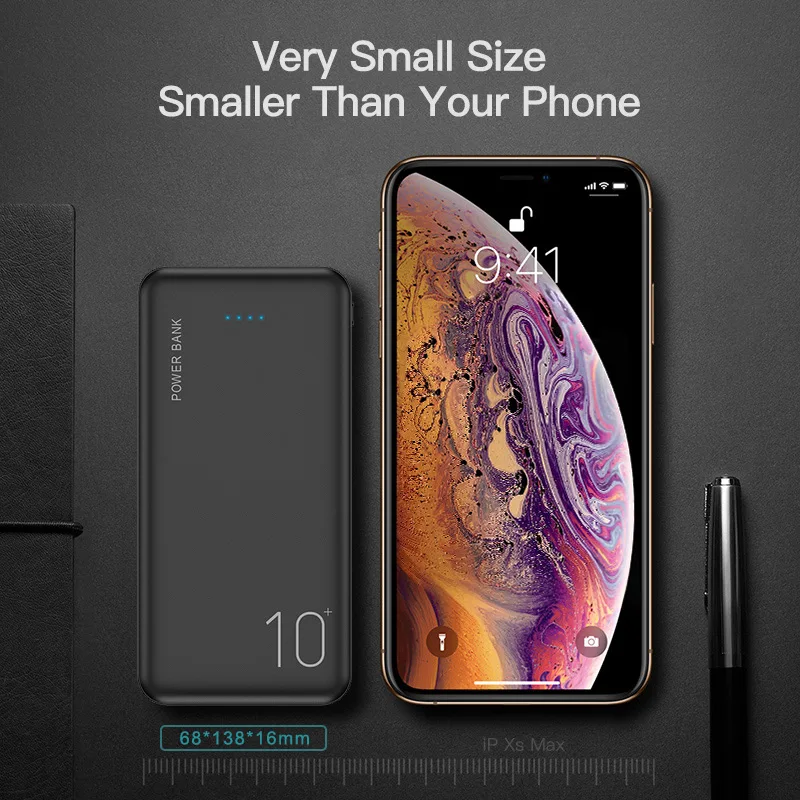 FLOVEME 10000mAh power Bank Портативное Мобильное Зарядное устройство телефон цифровой дисплей внешний аккумулятор Двойной USB быстрая зарядка power bank for xiaomi повербанк внешний аккумулятор пауэр банк зарядка