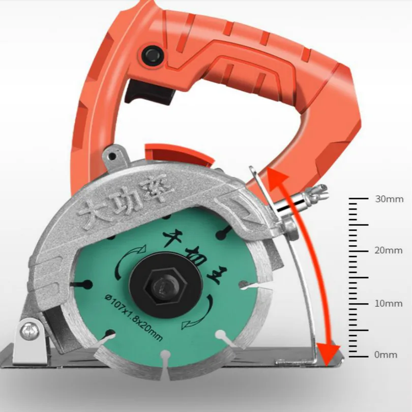 Мощный резак для керамической плитки, станок для резки керамической плитки, инструмент для резки керамической плитки толщиной 0-30 мм
