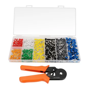 

NICEYARD Self-Adjustable Hand Crimping Tools Multi Hand Tools 800 Pcs Connector Terminal Crimp Terminal Crimping Pliers