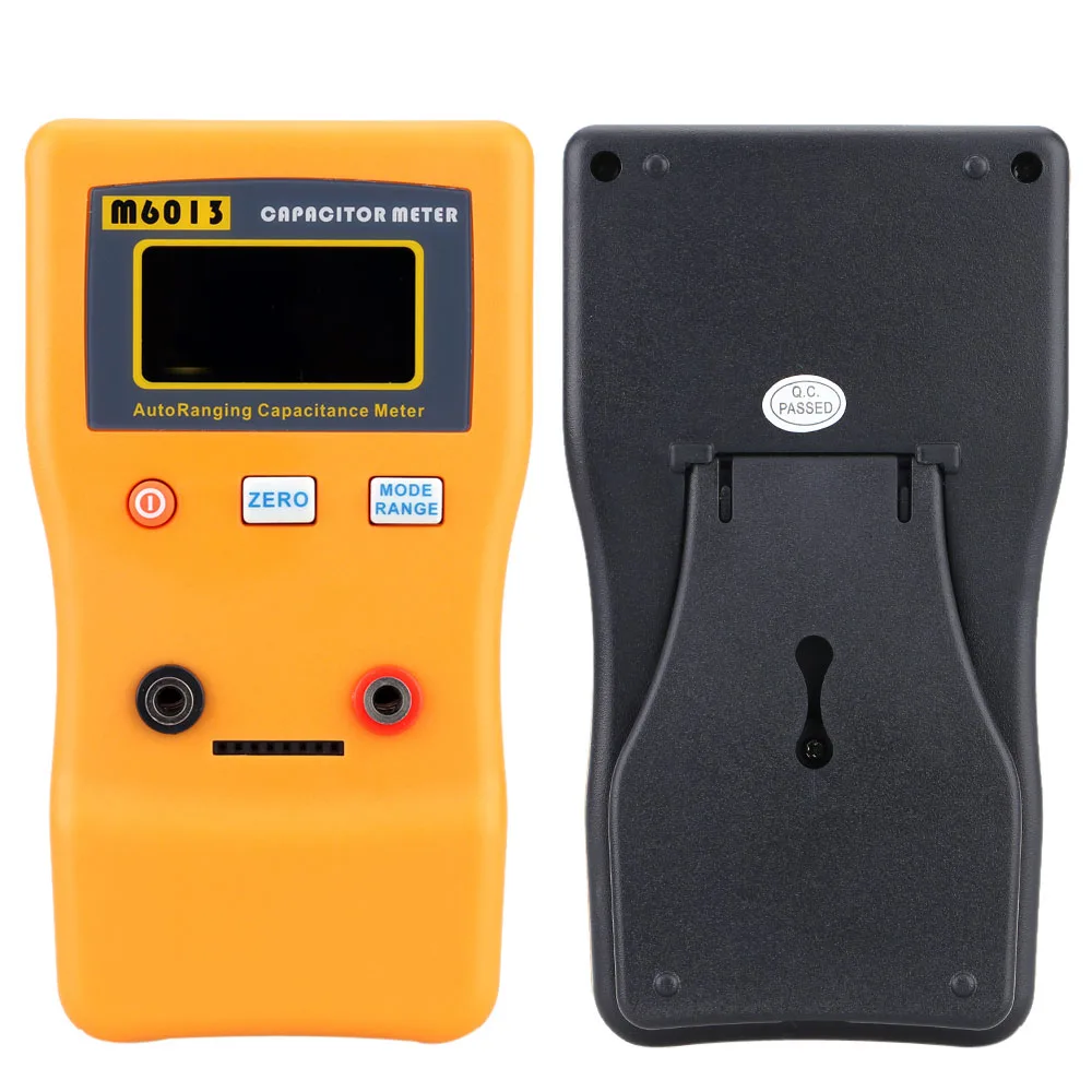 M6013 High Precision Capacitor Meter Professional Measuring Capacitance Resistance Capacitor Circuit Tester Measurement tools capacitor tester inductance and capacitance meter