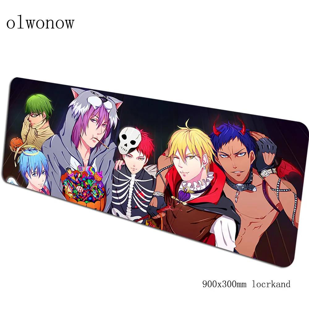 Kuroko no Basuke Высокое качество коврик для мыши 90x30 площадку для мышь Notbook коврик для компьютерной игровая клавиатура со встроенной мышью коврики для мыши