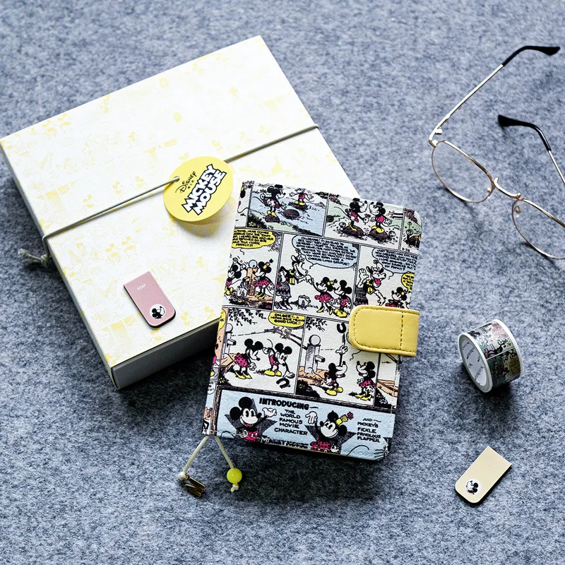 

Happy Mouse A6 Planner Gift Set Notebook+Washi Tape+Bookmark 2020 New